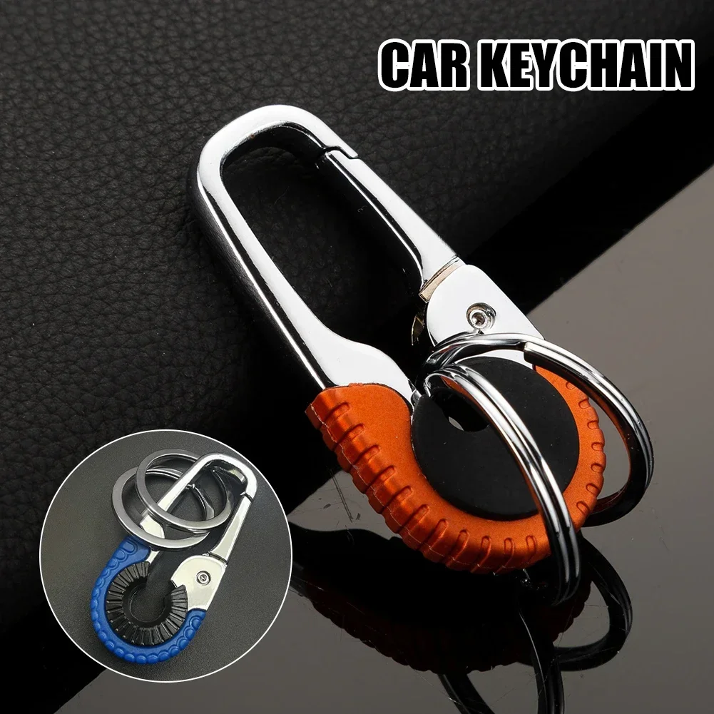 1-3PCS Stainless Steel High Quality Car Key Buckle Key Ring Key Chain Hook Outdoor Carabiner Climbing Keyfob for Men Gift