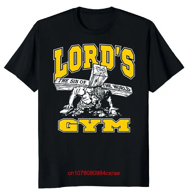 Новинка, ограниченная серия, логотип лорд спортивного зала, Классическая американская новинка, футболка размеров M 3XL, быстрая доставка, длинные или Короткие рукава