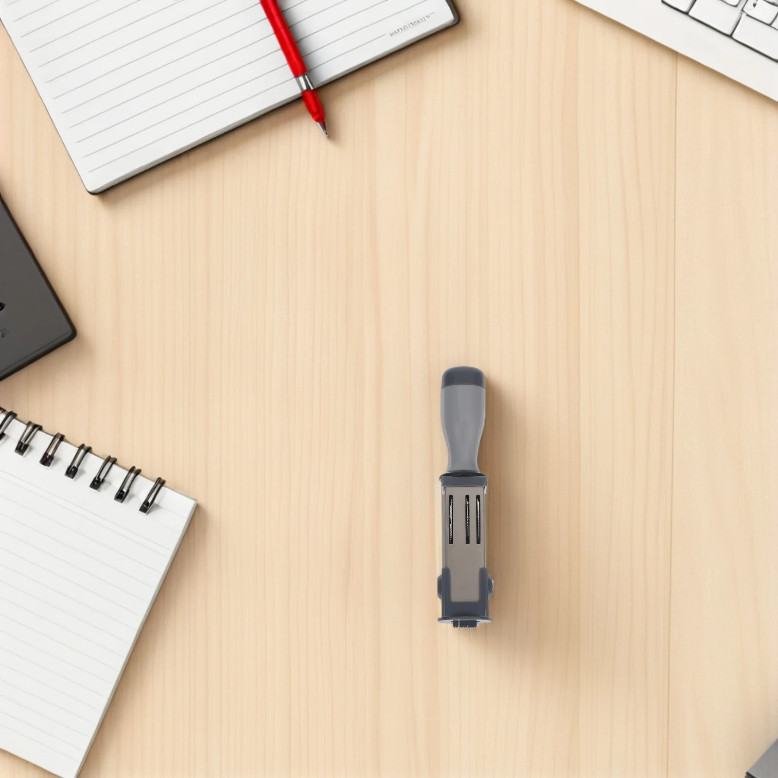 Многофункциональный ручной штамп-роллер DIY из полипропилена и металла для датирования документов, этикеток и подарочных карт