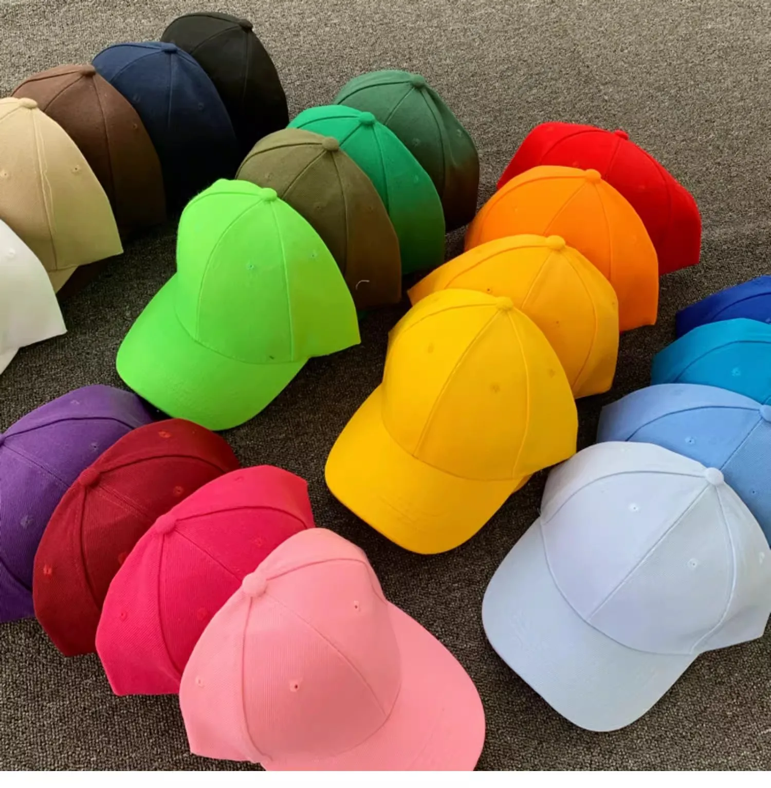 Gorra de béisbol de baile para hombre y mujer, gorro Snapback informal ajustable, Unisex, Hip Hop, colorido, calle, papá, deporte, Kpop, Diy