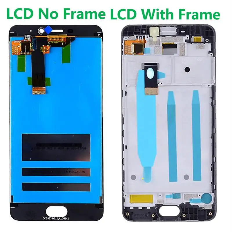 Original 5.2  Meilan 6 LCD With Frame For Meizu M6 Display Touch Screen M6 M711H M711M M711Q LCD Screen Glass Assembly