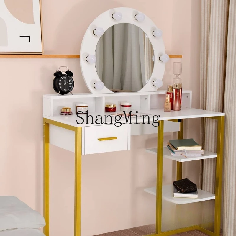 

SM simple dresser bedroom modern simple small e****mical multi-functional makeup table