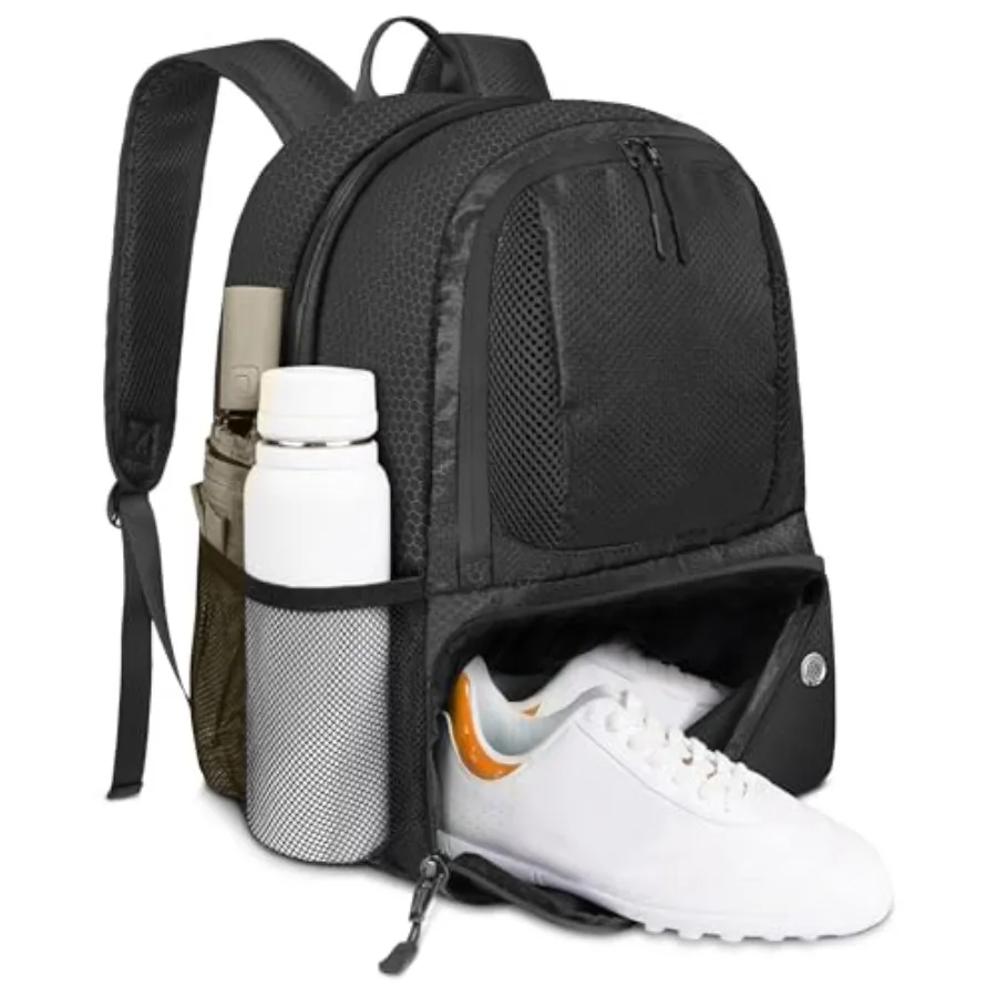 

Soccer BackpackSoccer Bag with Ball Holder Water resistant Sport Equipment Bags Fit Basketball Volleyball Football