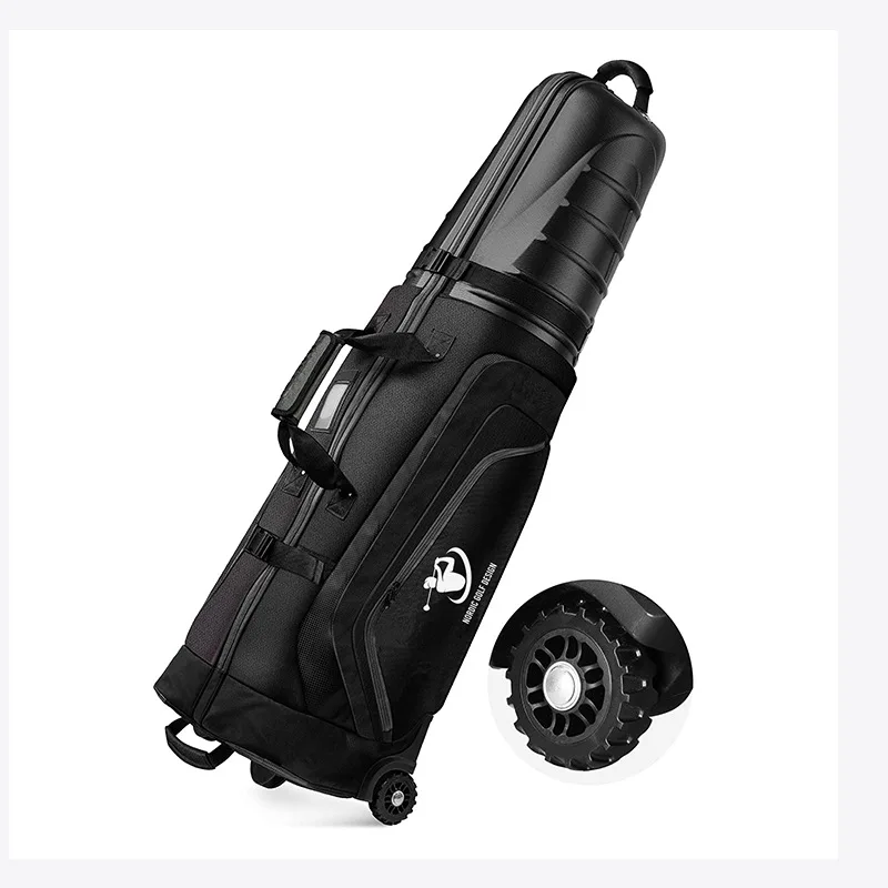 Men's and Women's Hard Shell Nylon Golf Bag Aviation & Roller Skating Travel Ball Bag Anti-Collision & Anti-Extrusion Features