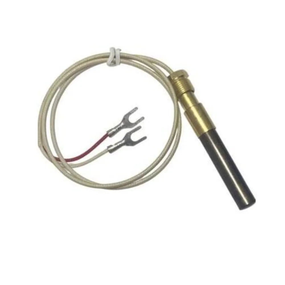 Sensor de lareira termopar de 24 polegadas/36 polegadas 750mV, termopar, acessórios de fogão, gerador elétrico