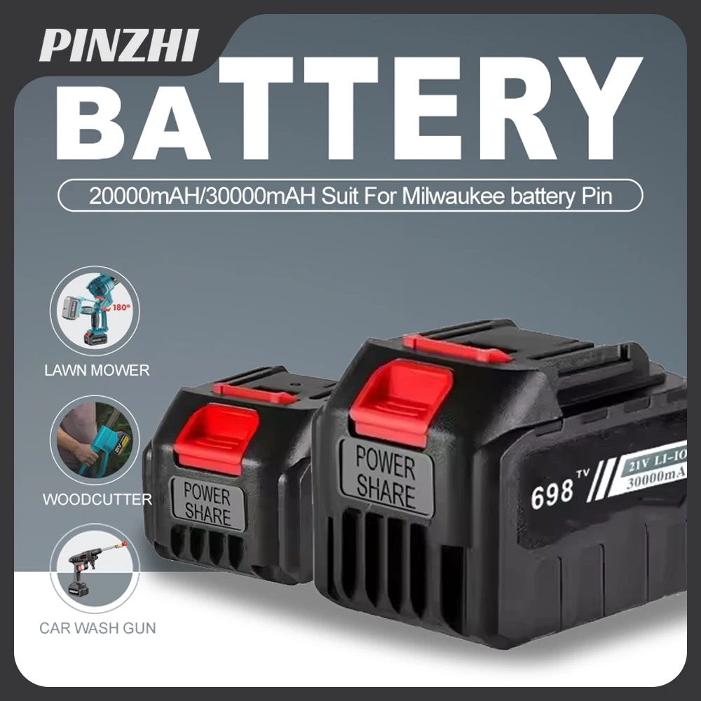 Batterie au lithium rechargeable 21V pour outil électrique sans fil Makita Dewalt batterie universelle de rechange Compatible haute capacité