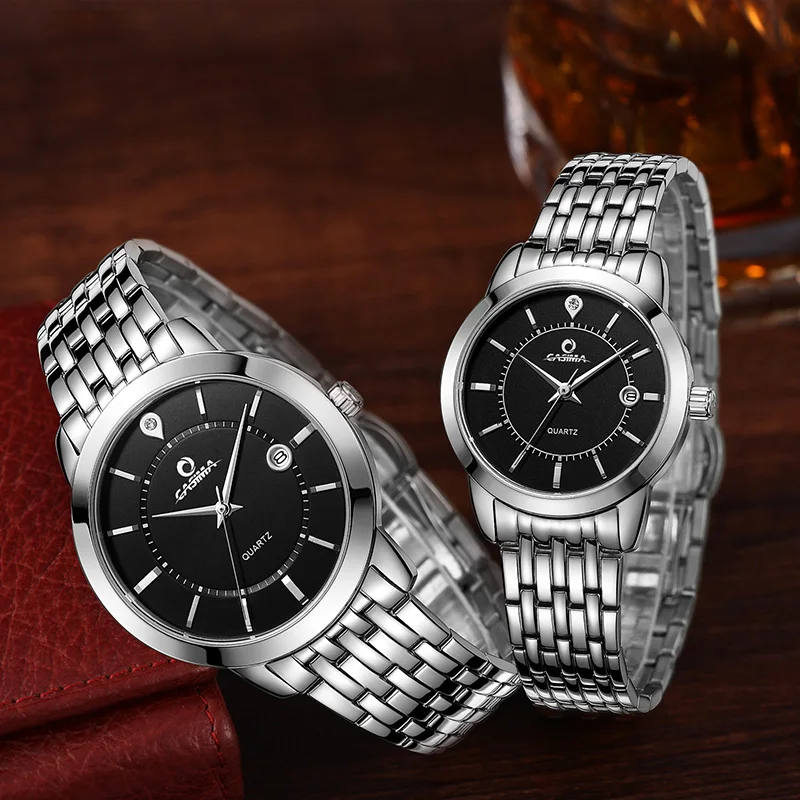 CASIMA Watches Wenrun Series Classic Quartz Movement Watch Model MT-9001 (Male)/MT-9002 (Female)-997