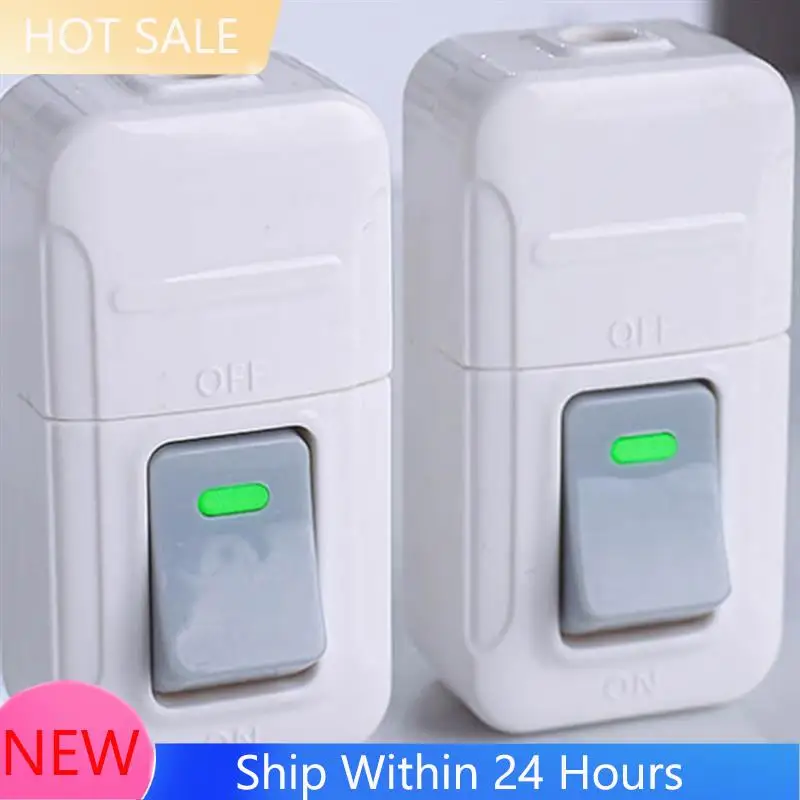 

A78K New Appliance Push Button White Switch Rocker Button Wiring Switch Hand Pinch Switch