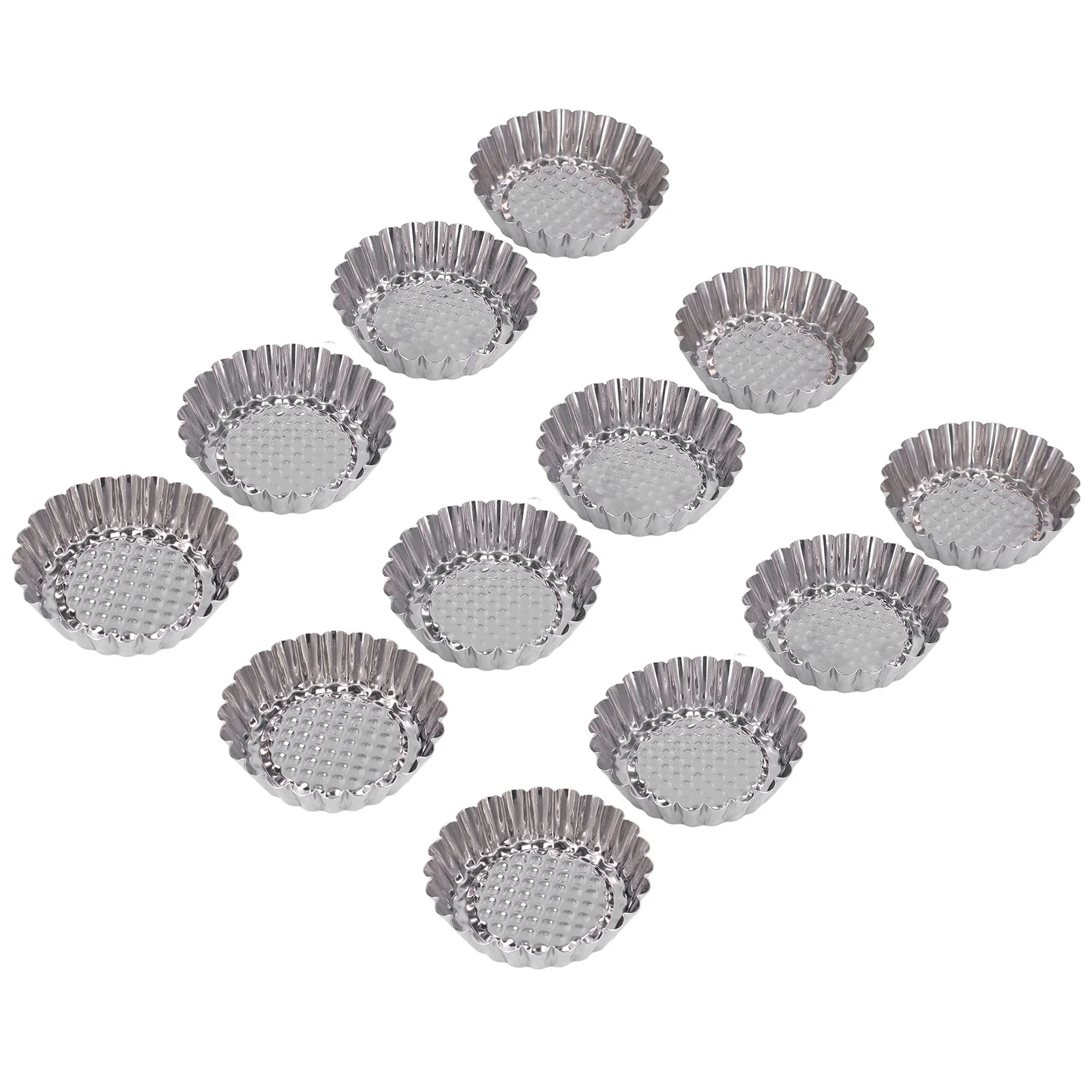 Форма для торта, гладкая форма для яичного пирога из нержавеющей стали, нижнее белье с отступом для выпечки для десертного магазина