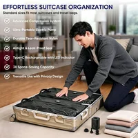 TPU Vacuum Storage Bags Waterproof Travel Flight Bag Durable Tear-Resistant Compression Seal Cube for Clothes Vacation Essential 2