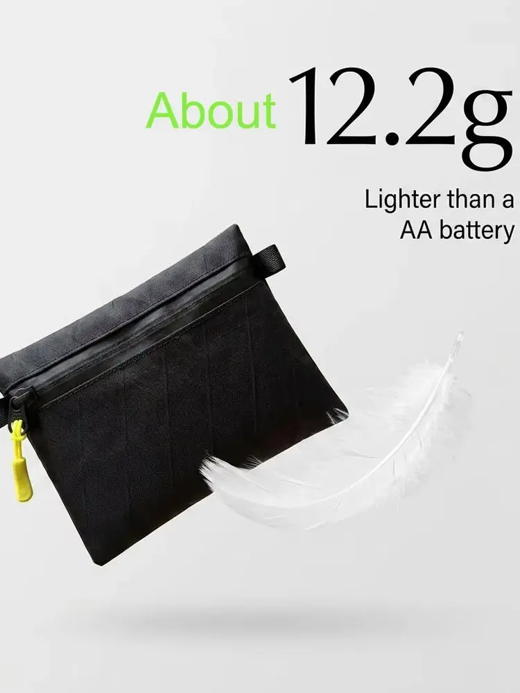 Mini-Geldbörse XPAC Ultraleichte Wasserabweisende Tasche Kartenetui EDC Reiseorganizer Münz- und Kopfhörerhalter Aufbewahrungstasche für Outdoor-Wanderungen