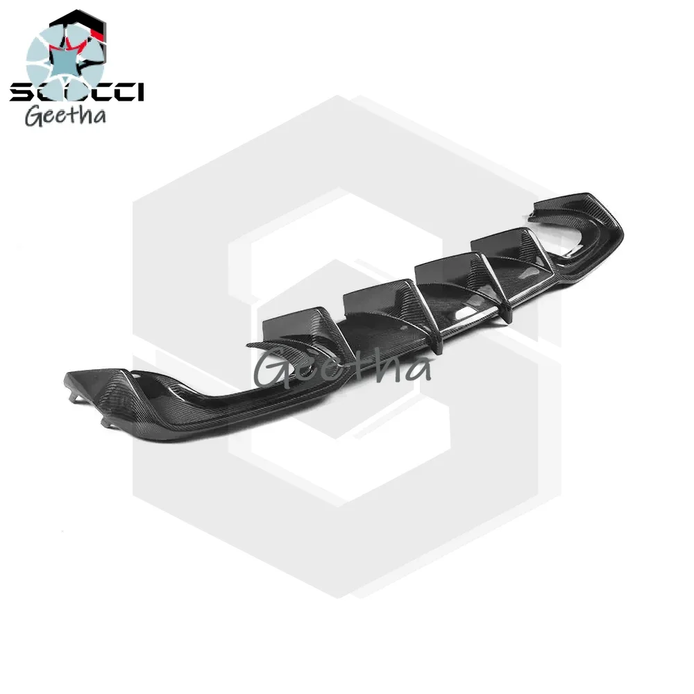 

Carbon Fiber KRB Style Rear Diffuser for Audi A3 Sport S3 Sedan Rear Bumper Lip Diffuser Splitter Spoiler Body Kit 2017-2020