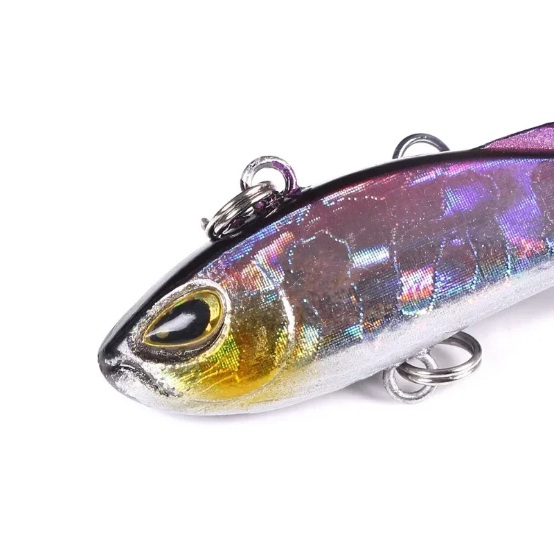 VIB Fishing Lure Mini Sinking 4cm 4g Vibration Wobblers Artificial Baits Winter Ice Fishing Bass Crankbait Fishing Tackle