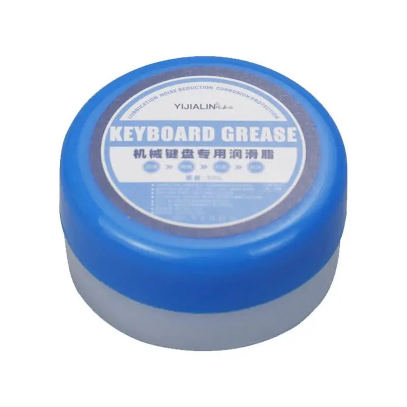 

Anti-rust Keyboard Grease Mechanical Keycaps Lubricating Grease Keyboard Cover Shaft Lubricant White Keyboard Grease Oil