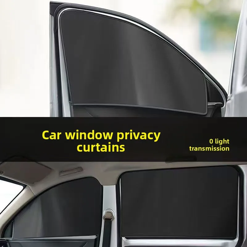 

Car Sunshade, Window Insulation, Sun Protection, Car Curtains, Sleeping Curtains, Privacy Curtains, Rear Sunshade Curtains