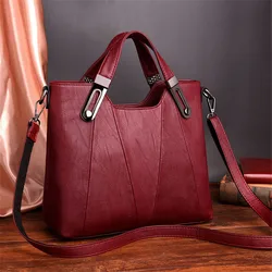 Brand Luxury Handbags Women Bags Designer PU Leather Handbag Leisure Crossbody Bags for Women 2021 New Lady Shoulder Bag Tote