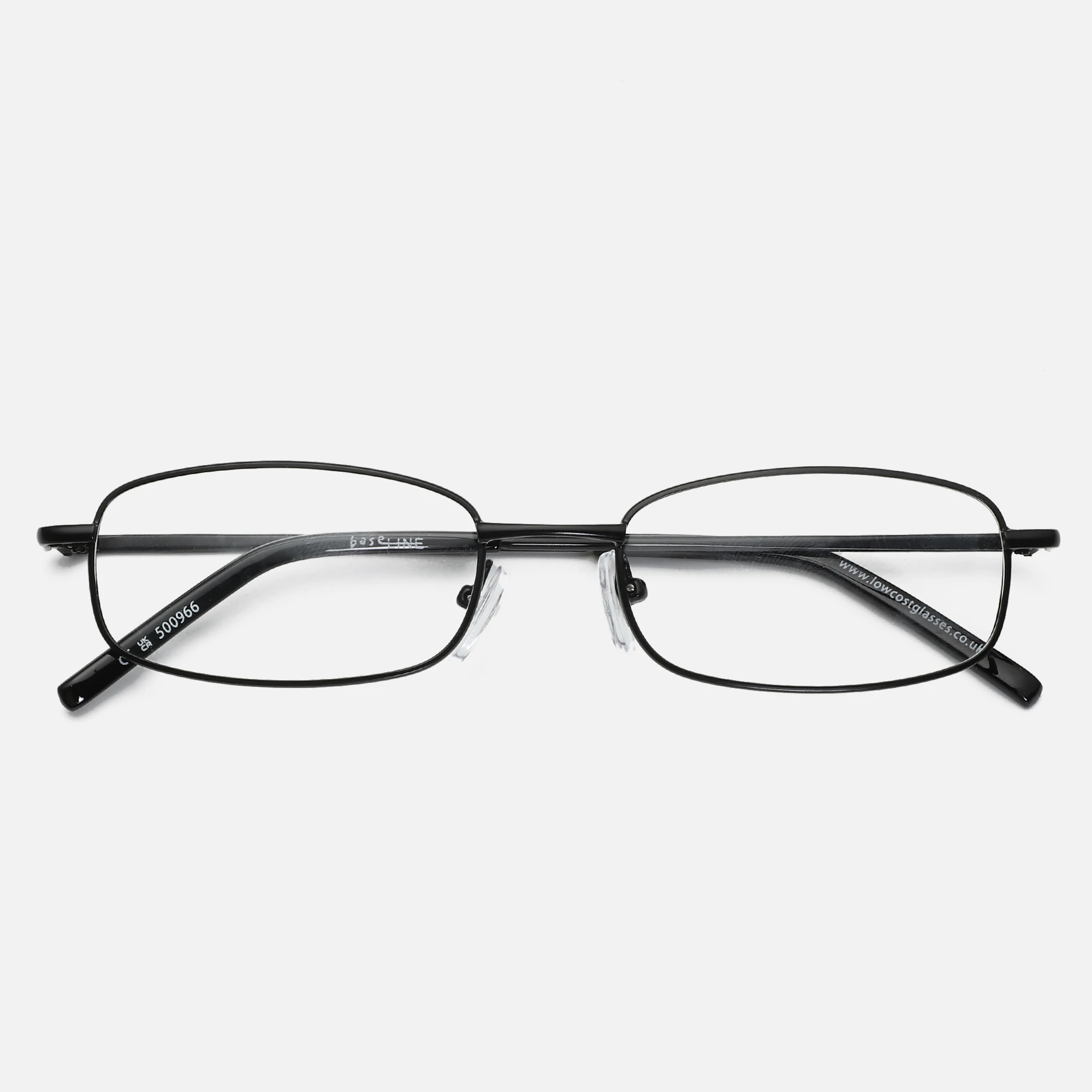 ZENOTTIC Männer Rechteck Optische Gläser Rahmen Mode Männlichen Platz Brillen Ultraleicht Metall Nicht-Rezept Brillen