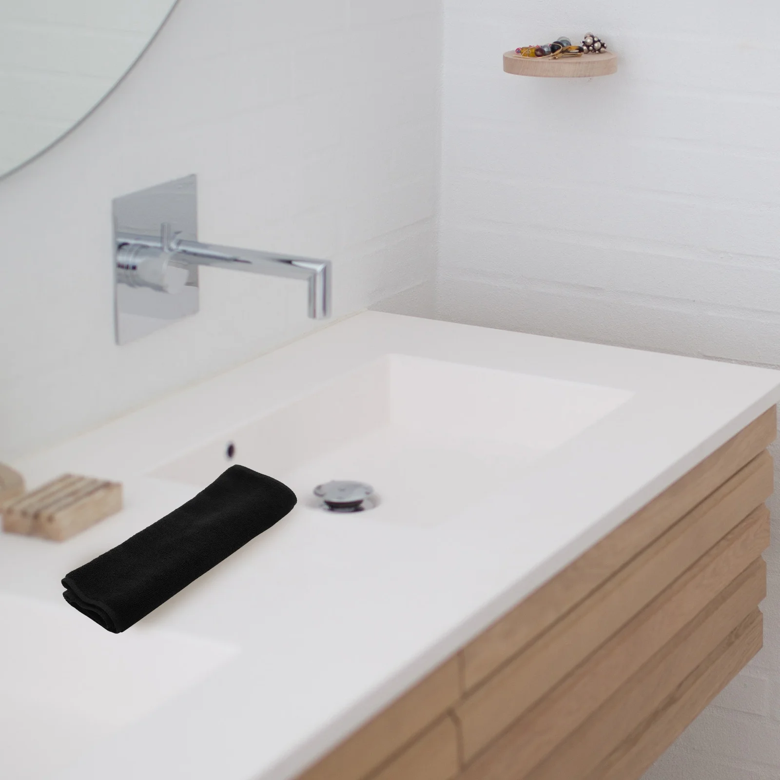 

2pcs Cotton Washcloths Absorbent Face Towels For Bathroom Home Use Soft Household Washcloth Towels Facial Cotton Towel