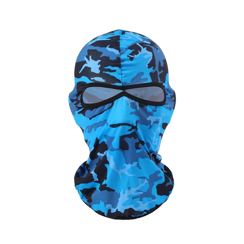 Sunscreen Outdoor Cool Balaclava Motorcycle Face Mask Lycra Camo Biker Wind Cap Mask Stopper Windproof Bicycle Cycling Headgear