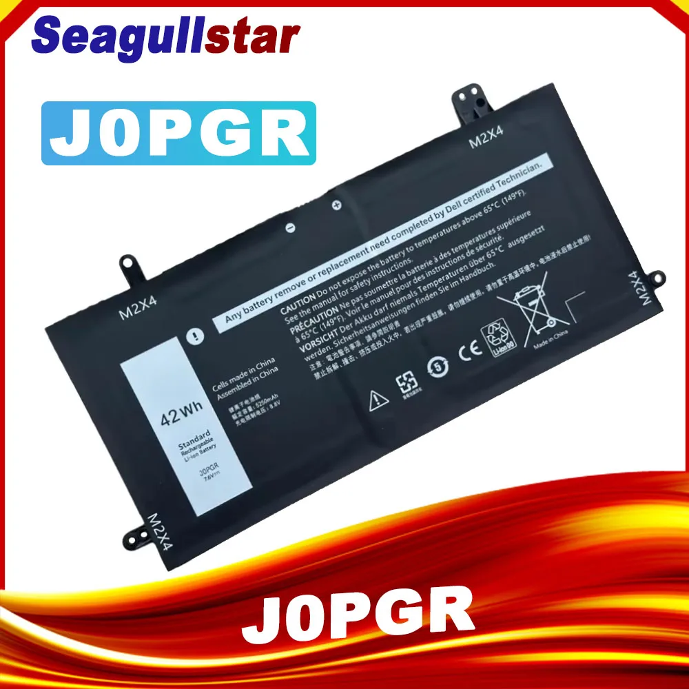J0PGR Battery for Dell Latitude 12 5285 5290 2-in-1 T17G 0J0PGR JOPGR 1WND8 X16TW 0X16TW 0FTH6F
