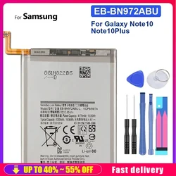 Baterías de teléfono móvil EB-BN972ABU 4300mAh para Samsung Galaxy Note 10+ Note 10 Plus SM-N975F SM-N975DS batería portátil