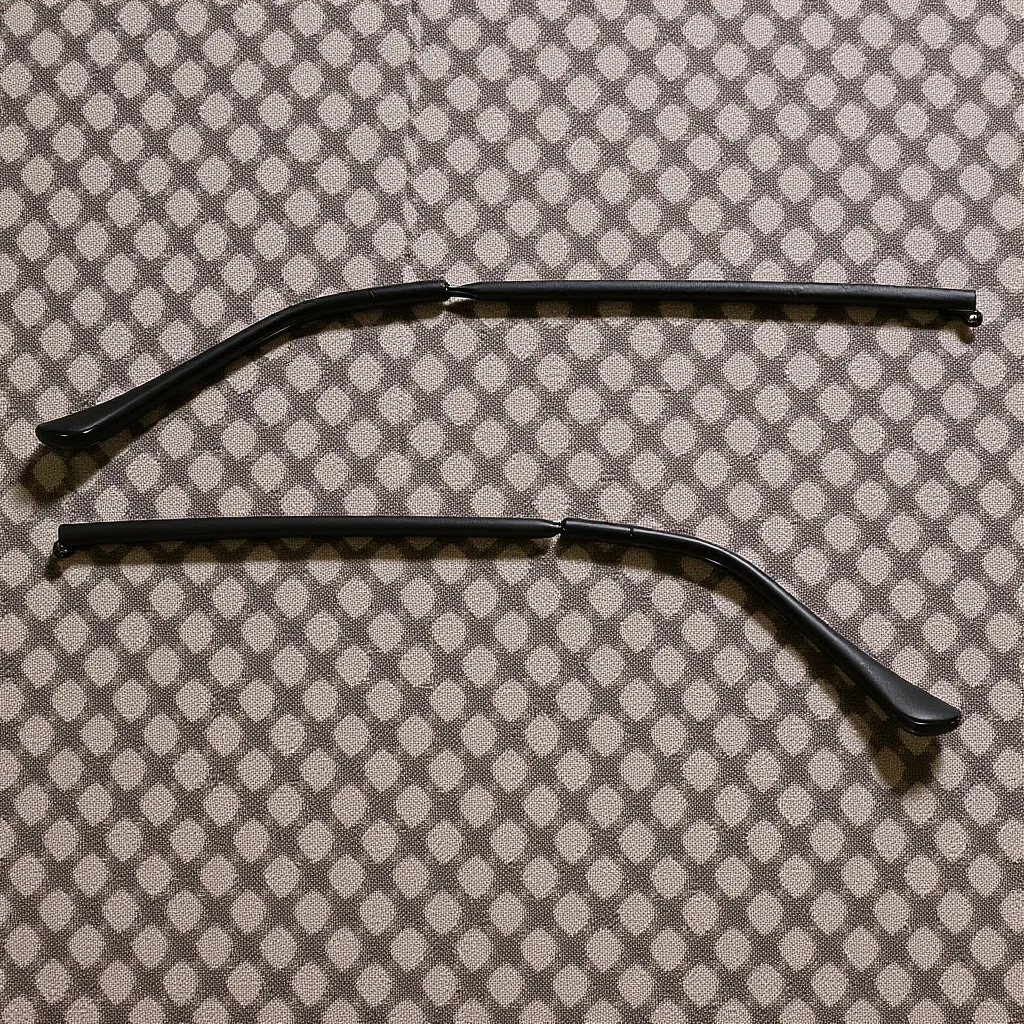 1 زوج النظارات المعدنية معبد استبدال الأسلحة للنظارات الشمسية القراءة إطار نظارات دائم العالمي صالح النظارات إصلاح أجزاء