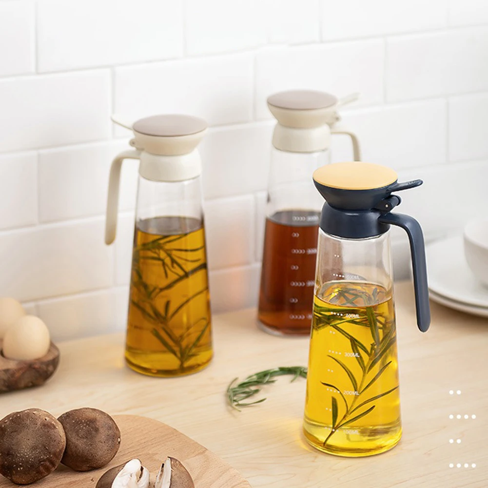 

Kitchen Oil Dispenser Bottle Large-capacity Leak-proof Vinegar Sauce Storage Bottles Kitchen Tools Gadgets