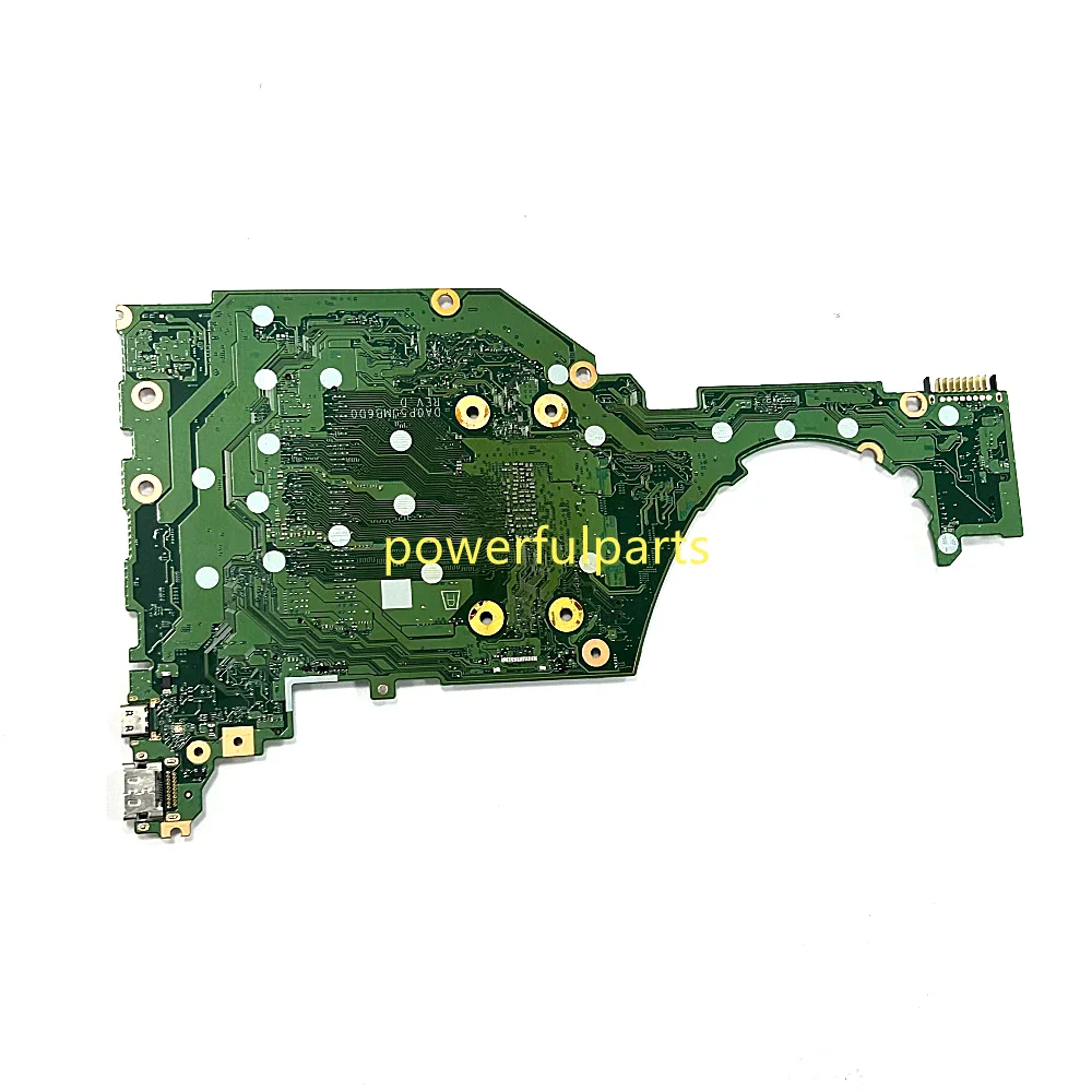 Imagem -02 - Placa-mãe para Laptop para hp On-board Da0p5jmb6d0 Da0p5jmb6b0 Da0p5jmb6b0 15 ef r5 5500u Funcionando Bem