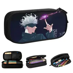 Astucci per matite Anime Lovely Gojo Satoru Pen Box Bag Kids Big Capacity studenti School Gifts Pencil Box