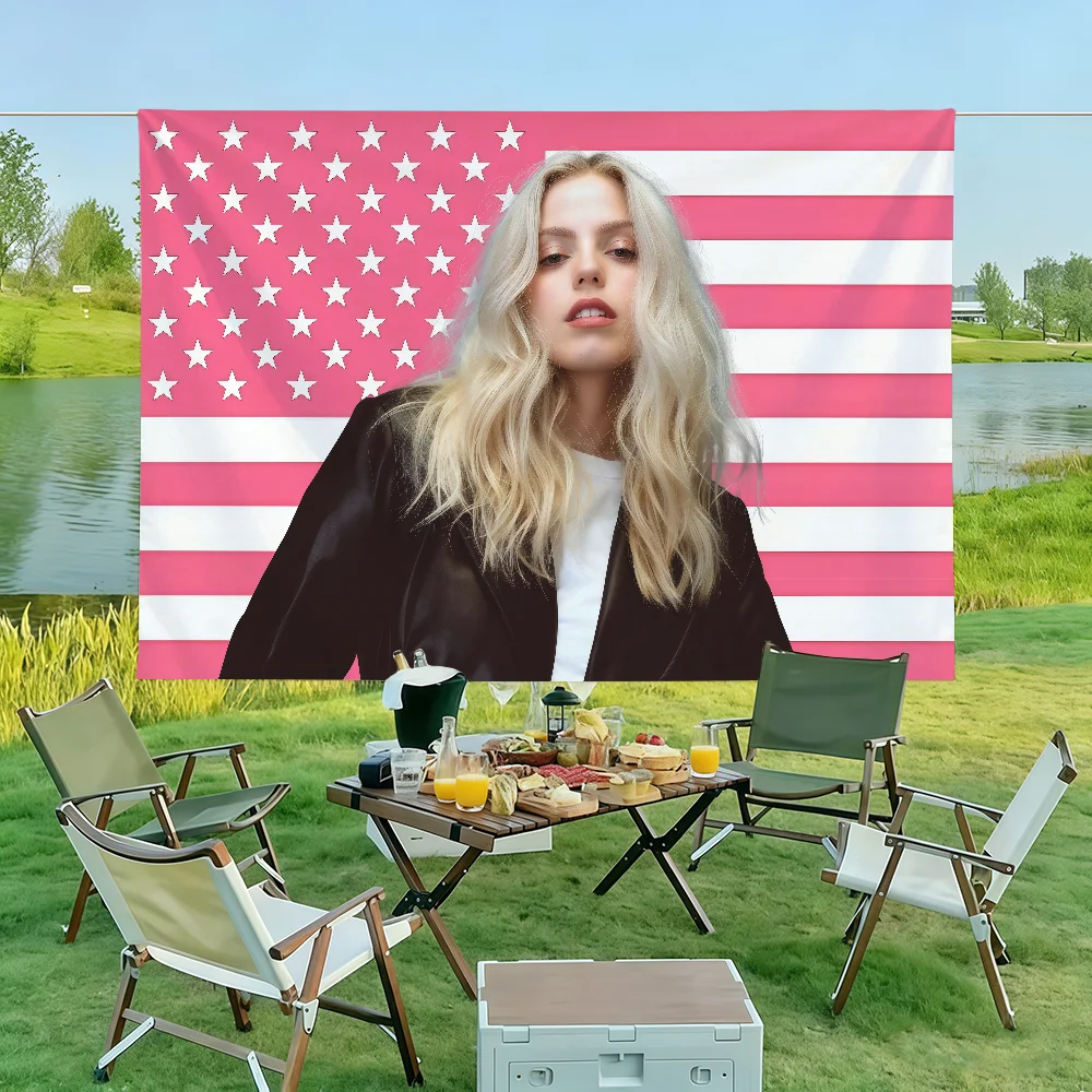 Singer R-renee Rapp Flag Wall Decorations Home Decor Suitable For Living Rooms Bedrooms Dormitories Parties And Holidays