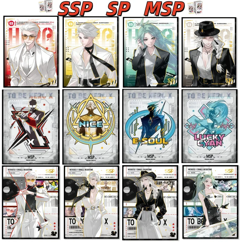 Genuine To Be Hero X Convex Hero Card I Am The Hero Series Anime Game Character X Queen Nice Collection SSP MSP SP Rare Cards