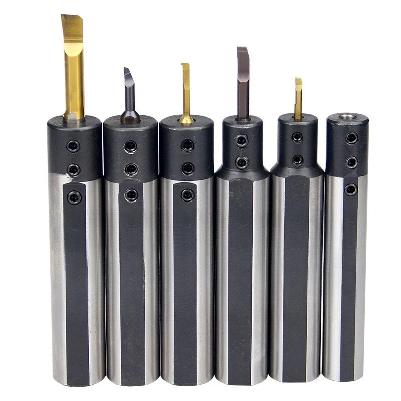 High Precision SHB12 Boring Reducing Sleeve Lathe Inner Hole Collet Small Diameter Tool Holder Adapter