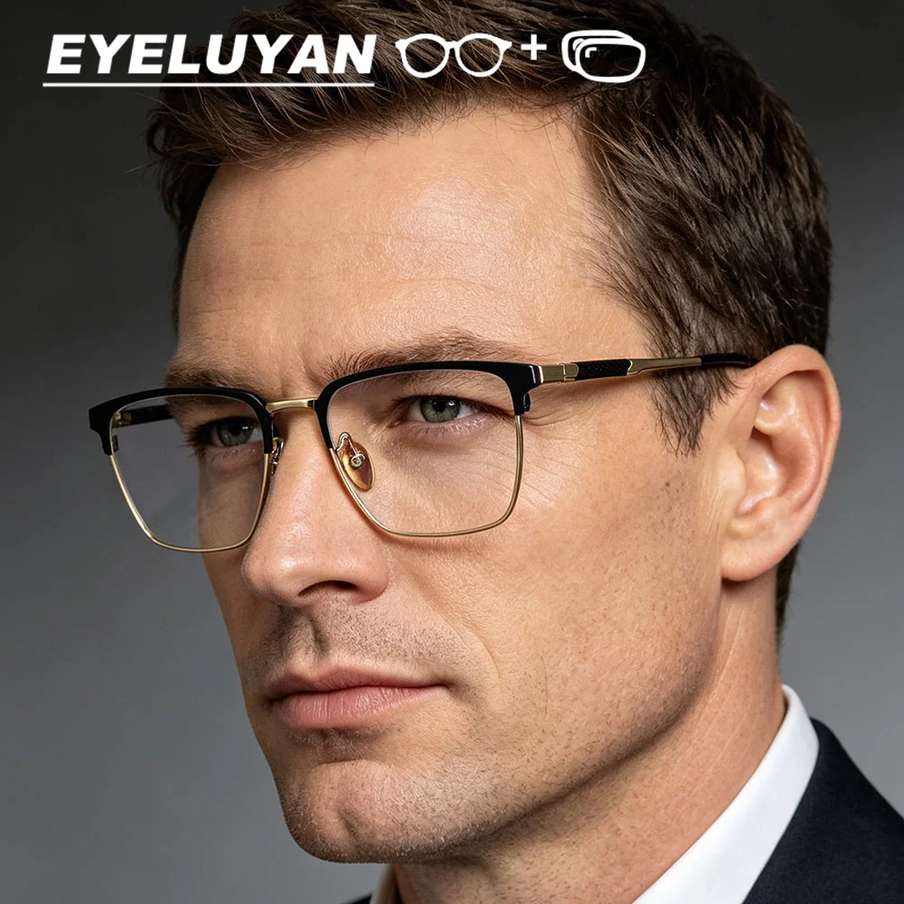 eyeluyan-pure-titanium-prescription-glasses-men-high-quality-flexible-temple-optical-eyewear-myopia-progressive-eyeglasses
