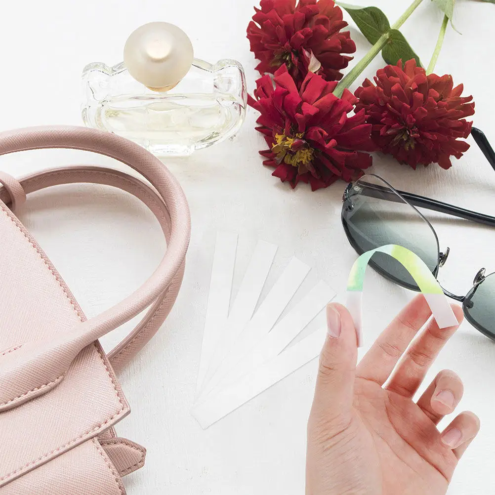 

100 шт. тест-полосок для парфюмерии, белые, из премиальной бумаги, для тестирования эфирных масел, образцов ароматов, принадлежности для ароматерапии