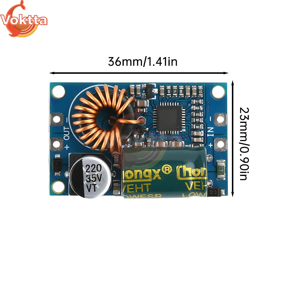 DC-DC Step Down Converter Voltage Regulator 24V 36V 48V 60V to 5V 12V Buck Converter Step Down Power Supply Module