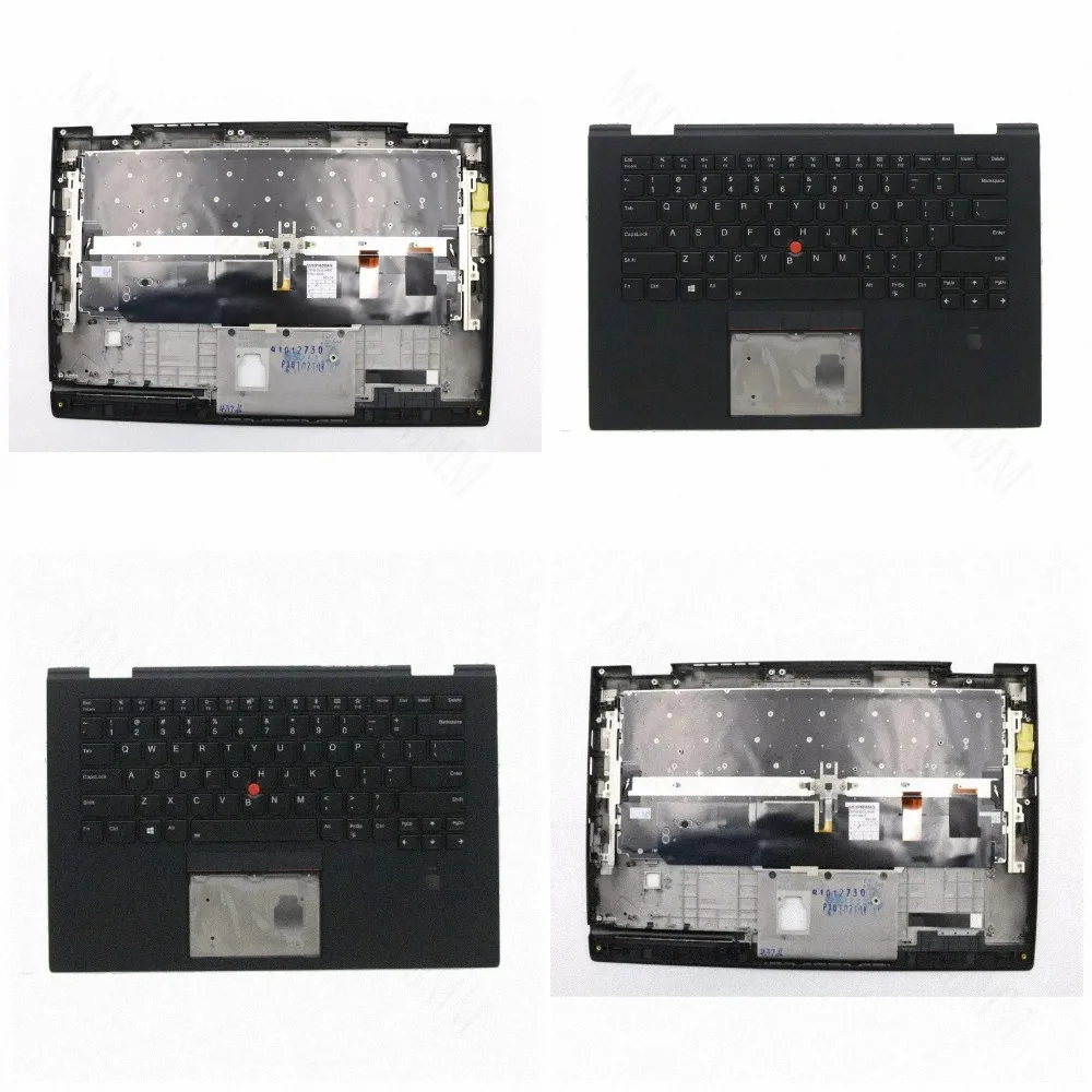 TT  NEW For Lenovo ThinkPad X1 Yoga 3rd Gen US Palmrest Keyboard Bezel Cover 02HL896