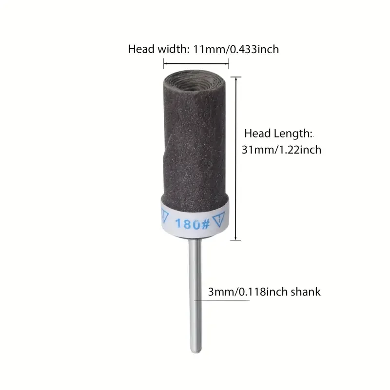 18-Piece Sanding Drum Set with 1/8 