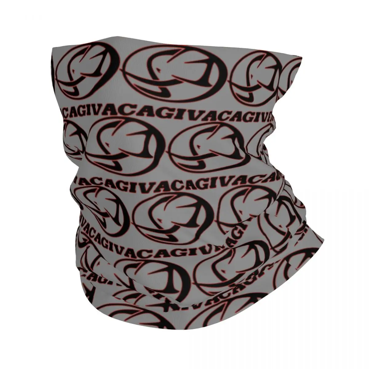 Logo Cagiva Moto Bandana Neck Gaiter Motocross Wrap Scarf Running Unisex Adult Winter