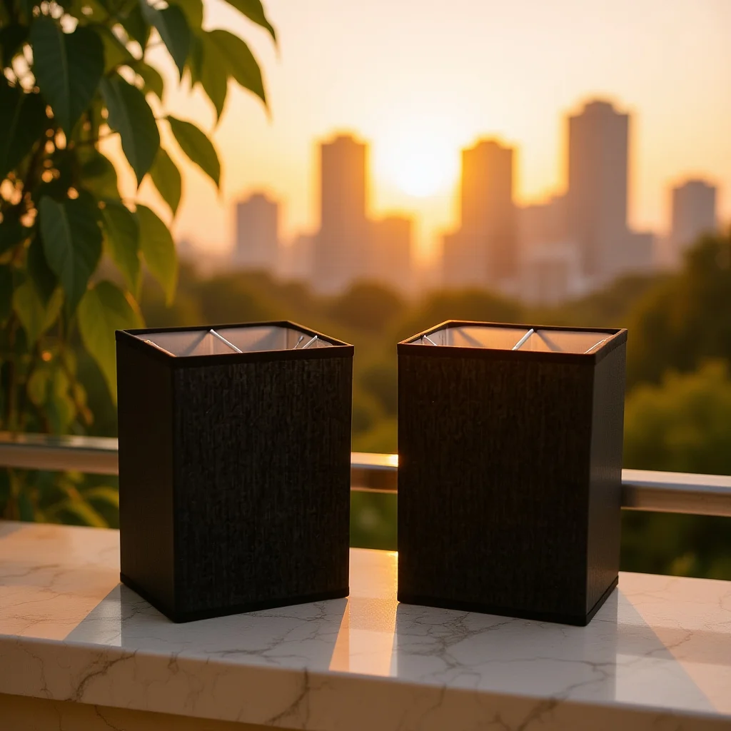 

Square Table Lamp Shade Replacement Tc Fabric Iron Soften Light Modern Vintage Style Decorative Home Bedroom Living Room