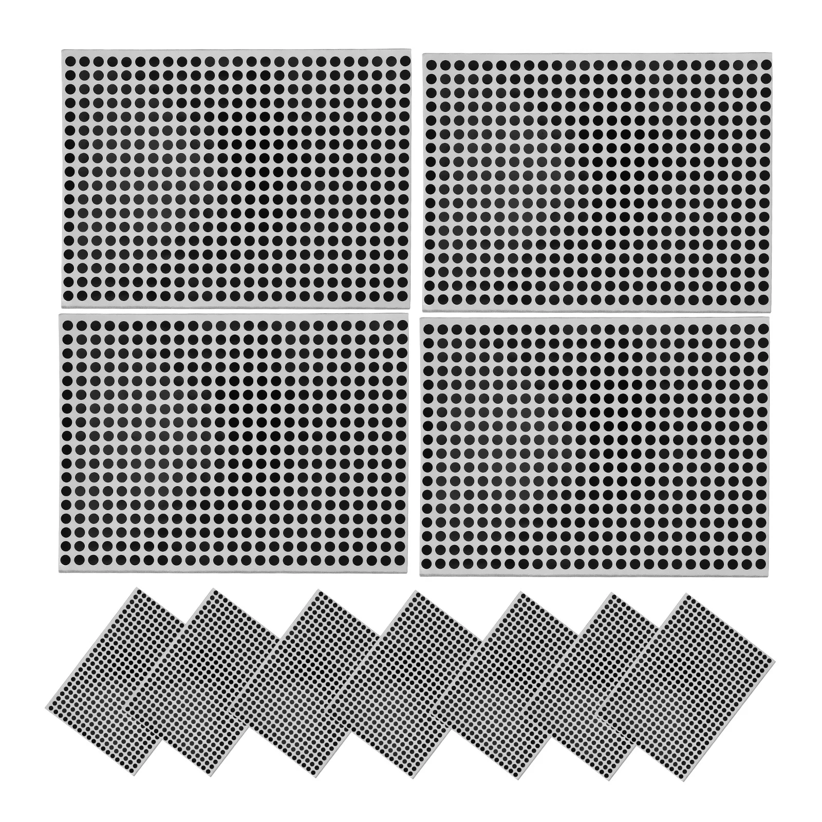 

10 Sheets Circular Sticker Labels Dot Stickers For School Office Home Use Classification Color Coding Labeling