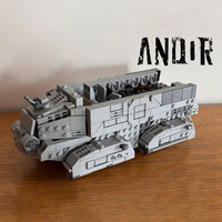 NEW 697PCS MOC - Imperial Troop Transport (ITT) Building Blocks Set Space Wars Bricks Model DIY Collecton Toys Christmas Gifts