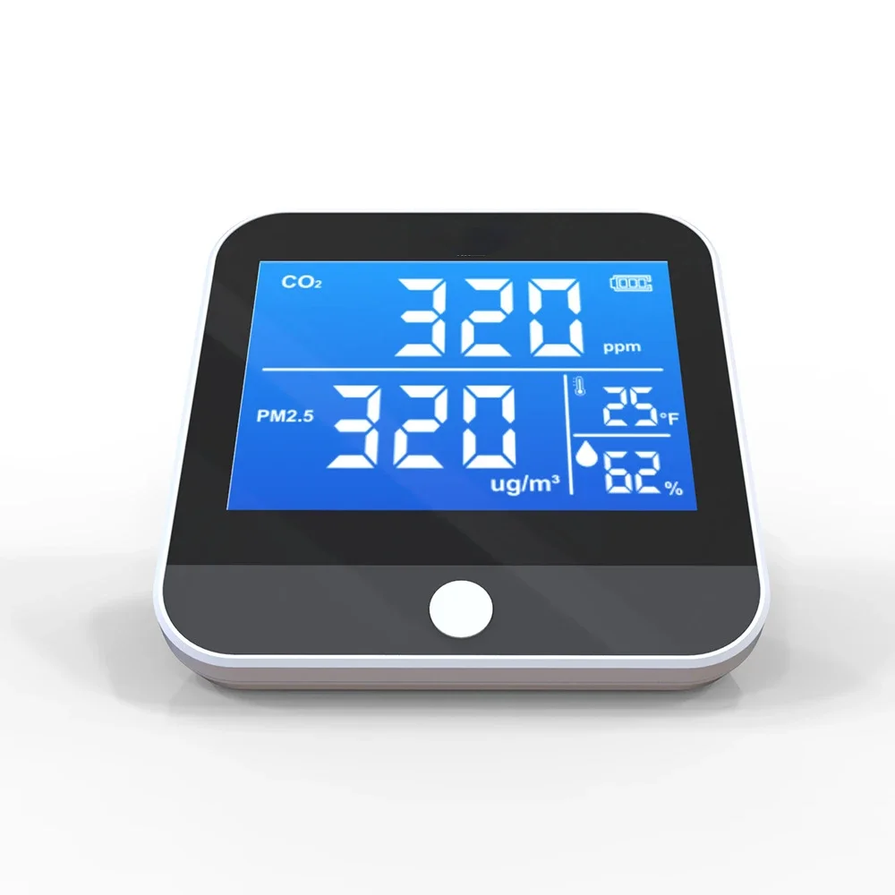 

DM306D CO2 CO2 PM2.5 PM1.0 PM10 Air Quality Tester Netherlands Germany France English