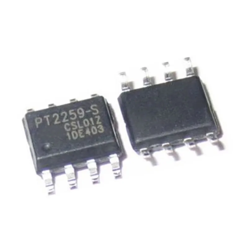 5-50PCS PT2259-S PT2259 SOP8 Dual Channel Digital Potentiometer Audio Interface Chip Volume Controller IC