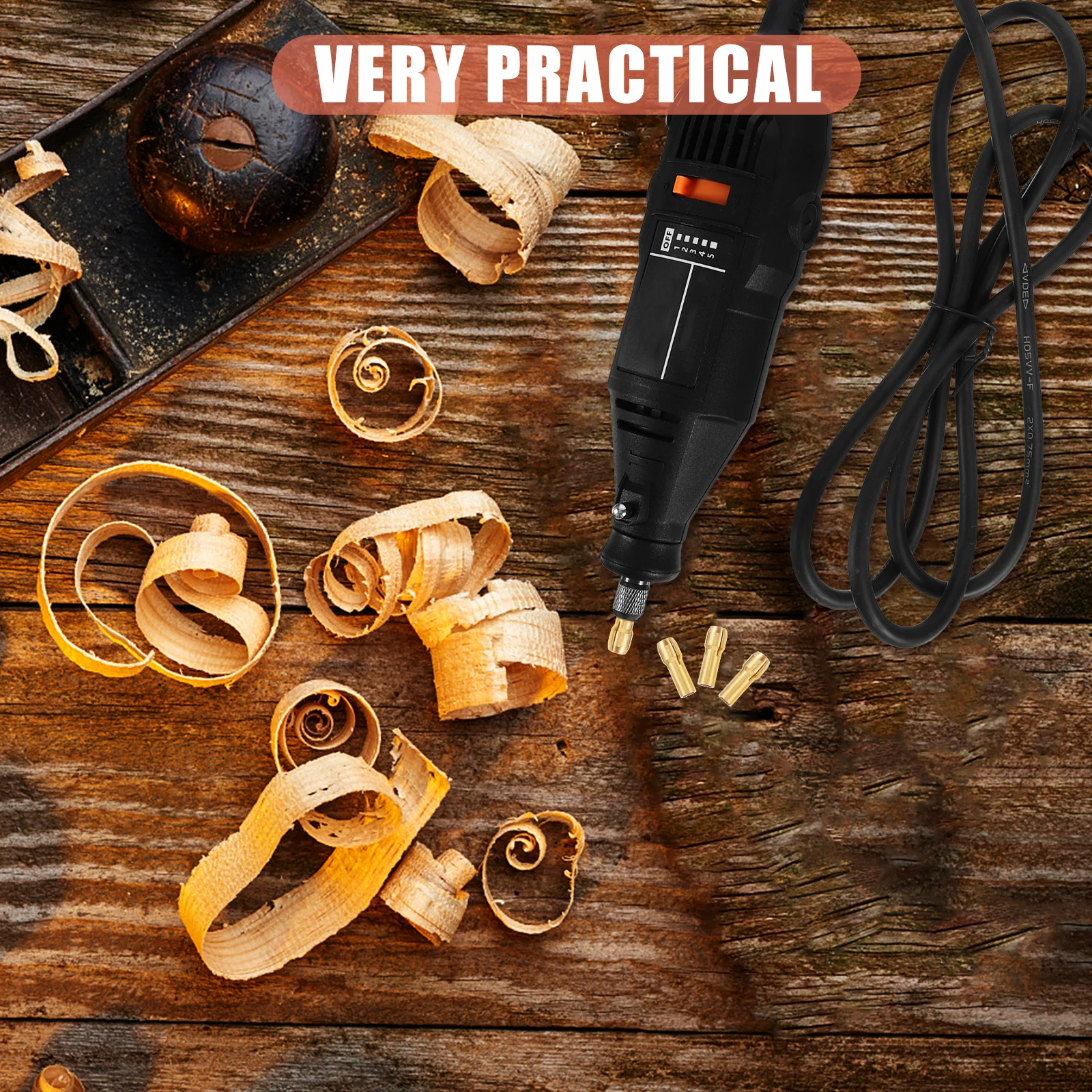 

10 шт. 2 мм цанга для шлифовальной машины, вращающийся инструмент, электрический зажимной адаптер, быстроразъемный латунный патрон, аксессуары для токарных станков, тяжелые