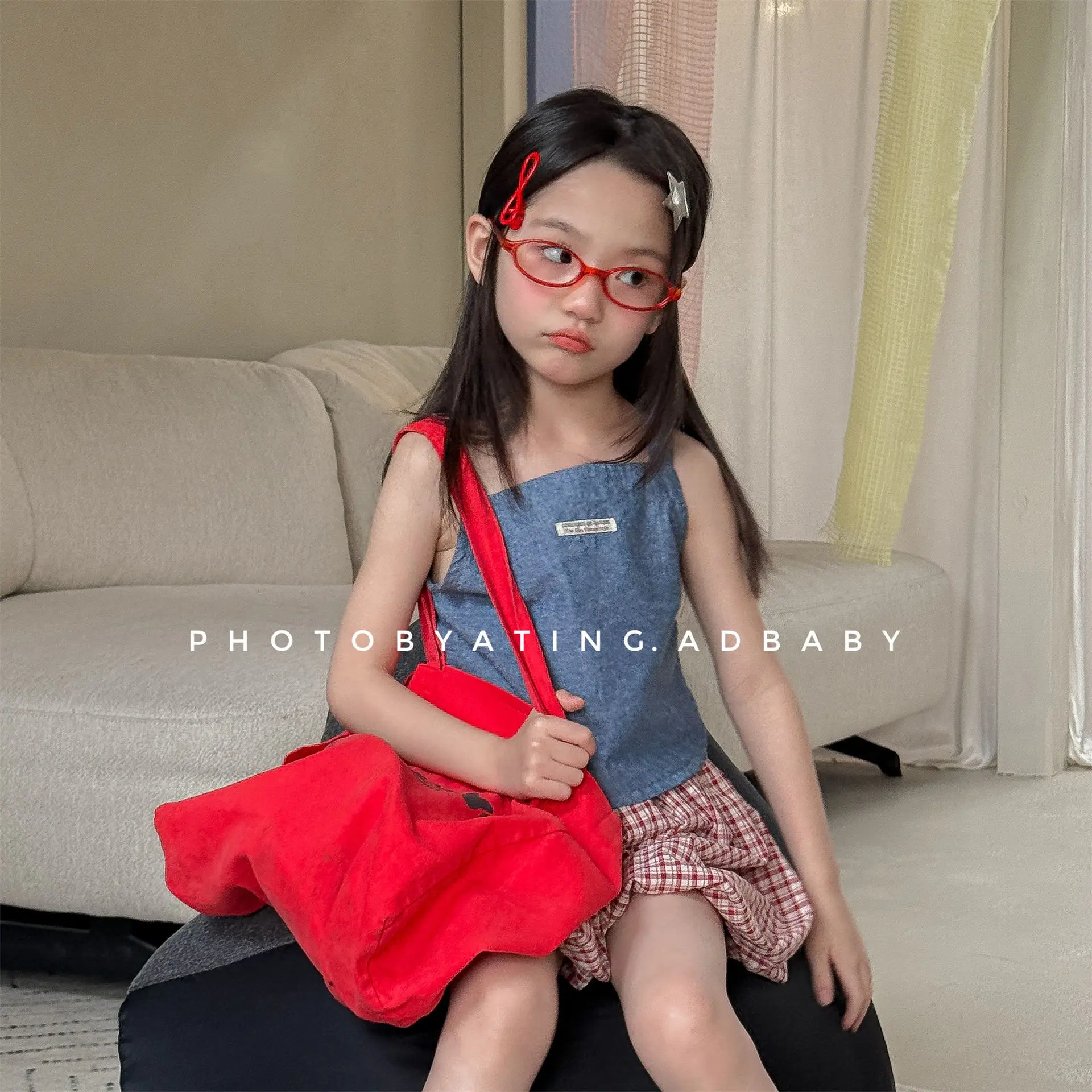 2026 Summer New Girls Sleeveless Vest Fashion Children Sling Tops For Baby Girl Striped Sling Toddler Tee Kids Clothes