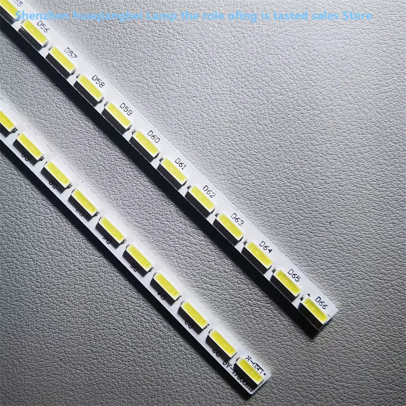 FOR NEW 49PUS7101 49inch LCD TV backlight bar CL-490-066-v1-L CL-490-066-V1-R  10024664-A0 66LEDS 533MM 100%NEW