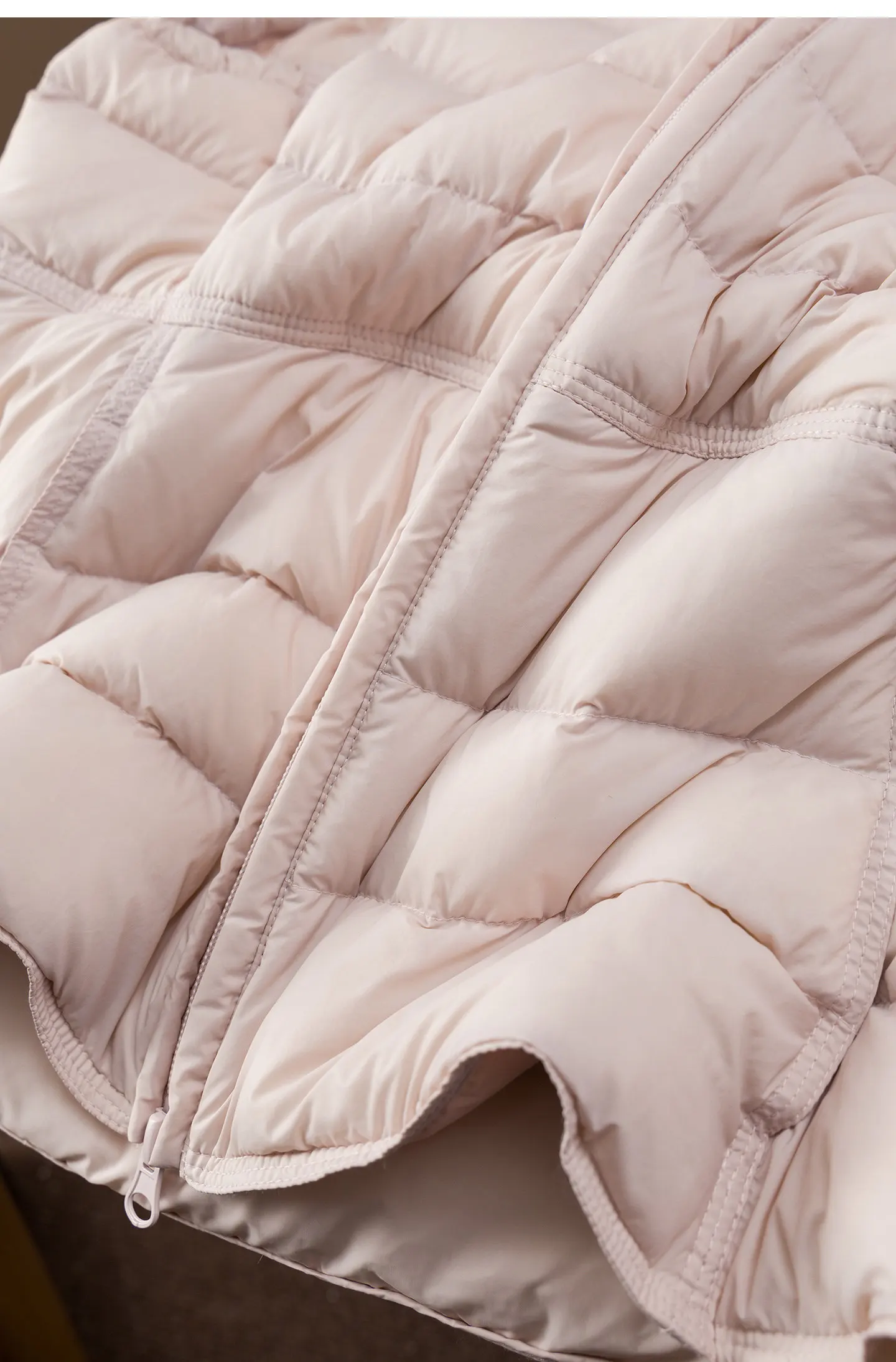 Light and Warm Without Burden, Cabinet Loose 90 Duck Down Hooded Down Vest Women F097 abrigo mujer