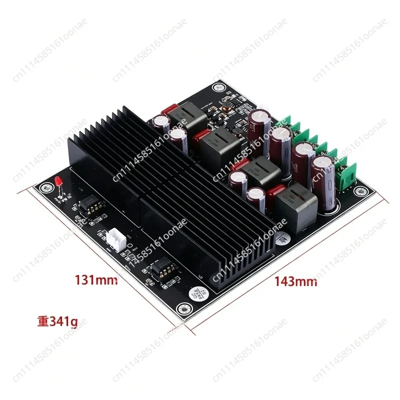 TPA3255 dual-core HiFi class D dual-channel power amplifier module, super power 600W * 2 digital, power amplifier board