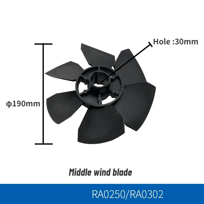 Vacuum pump cooling fan Blade cover for BUSCH RA0063 RA0100  RA0202D  RA0160 RA0202 Fan cover  Radial fan Axial flow fan