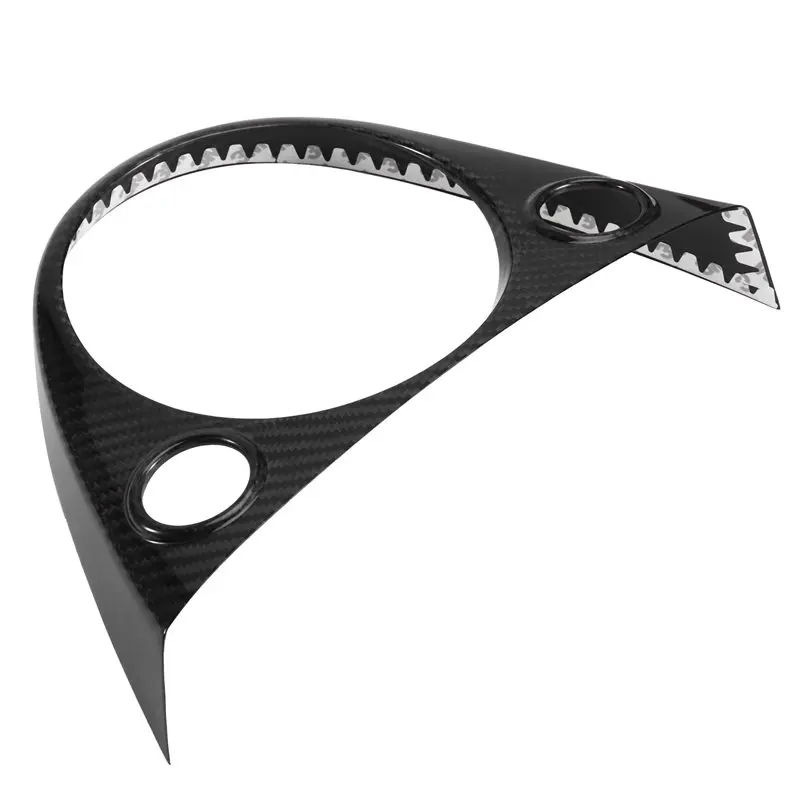 

Hard Dry Carbon Fiber Car AT/MT Gear Shift Panel Trim Sticker For Fiat 500 For Abarth 595 695